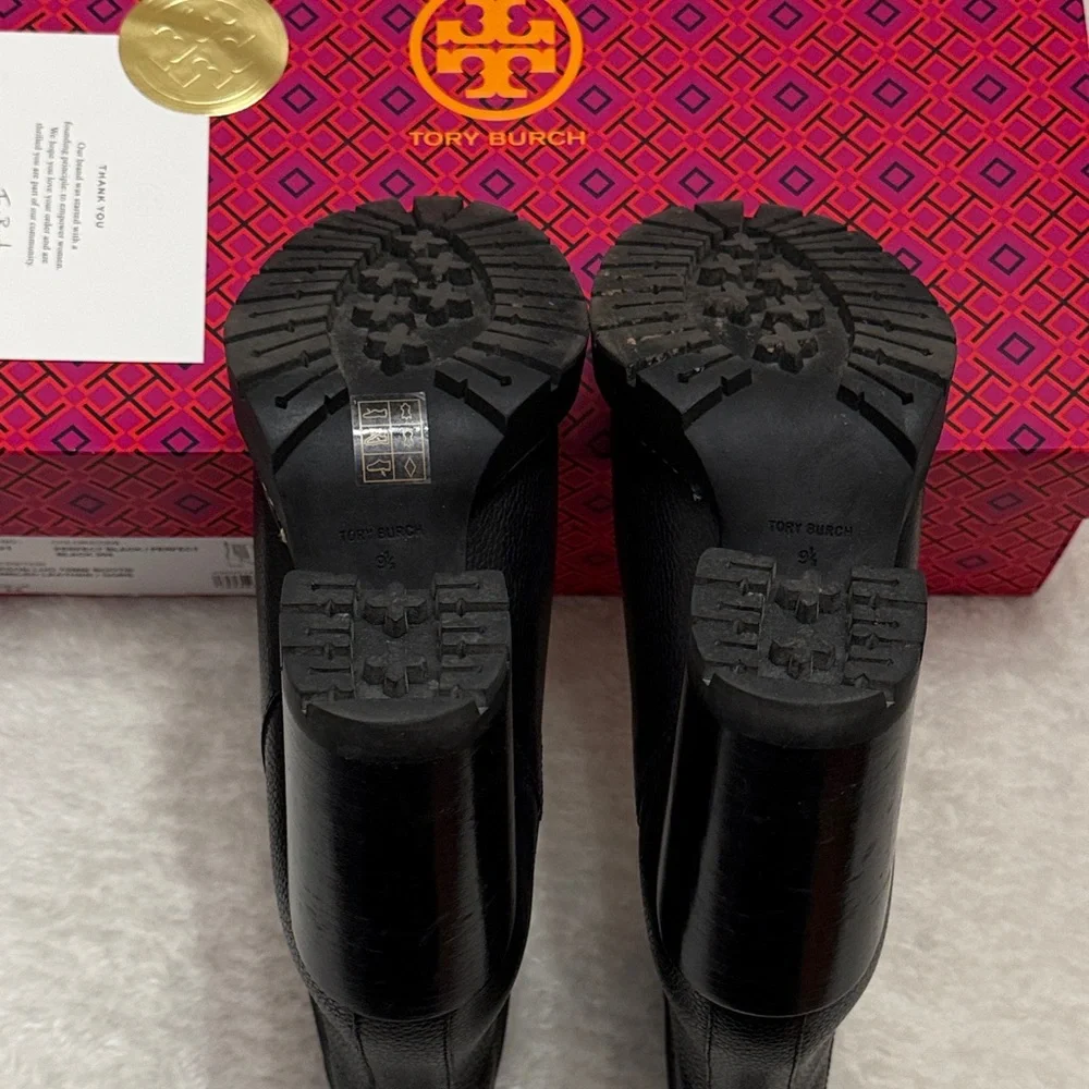 Tory Burch Carson Lug-Sole Ankle Boot